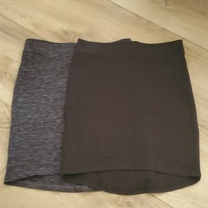 H&M DIVIDED skirts x 2